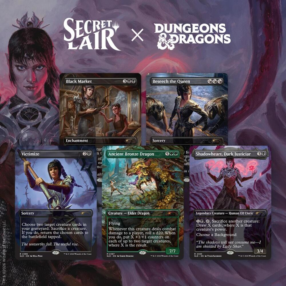 Secret Lair x Dungeons & Dragons: Shadowheart’s Devotion - Non-Foil Edition