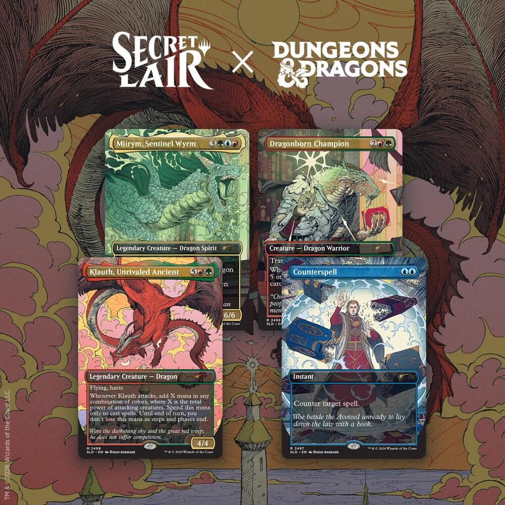 Secret Lair x Dungeons & Dragons: Whispers in Candlekeep - Non-Foil Edition