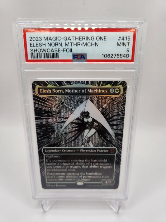 2023 Elesh Norn, Mother of Machines Showcase (Foil) PSA 9