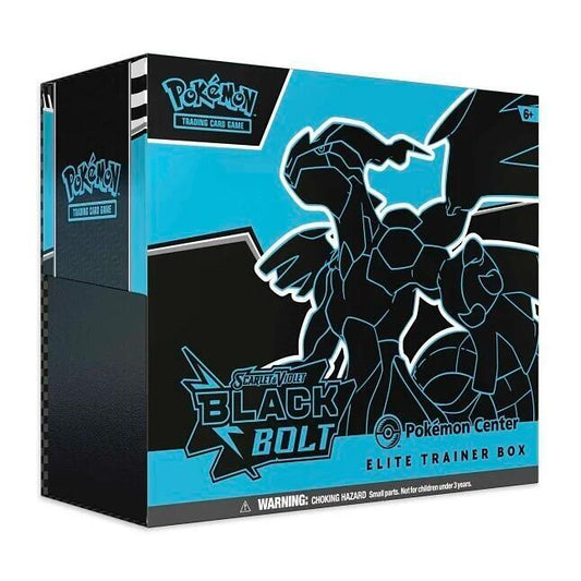 Black Bolt Pokémon Center Elite Trainer Box
