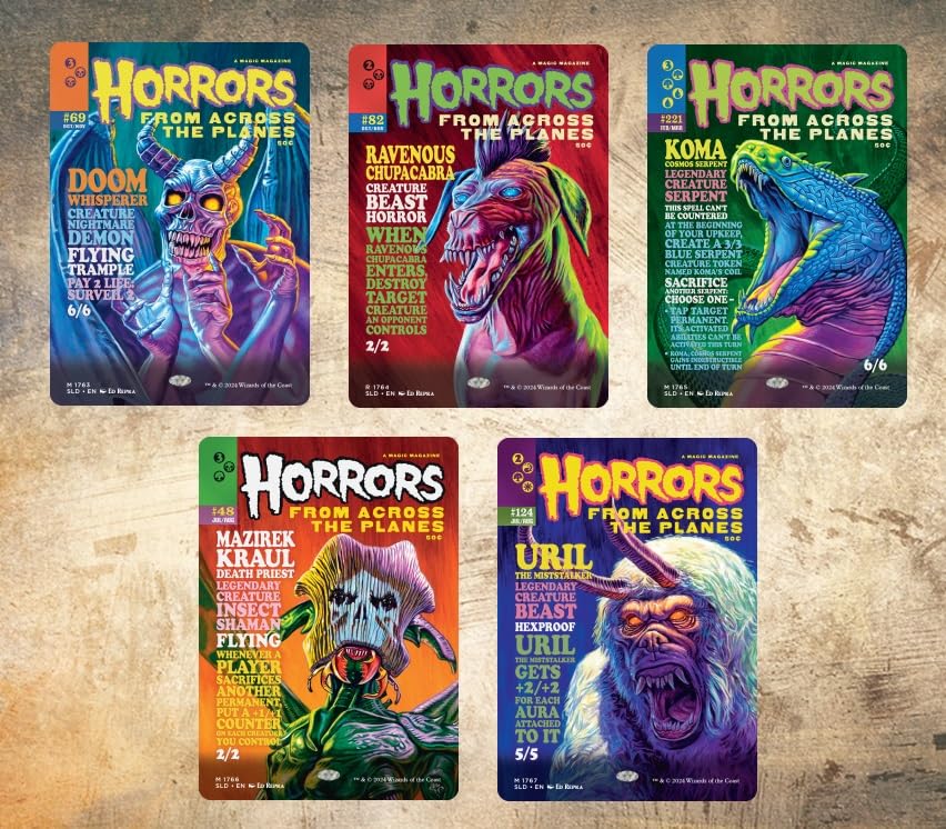 Secret Lair Drop: Monstrous Magazines - Non-Foil Edition