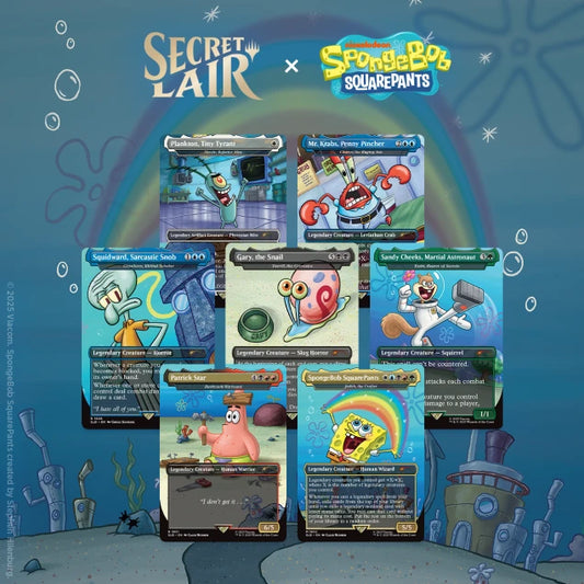 Secret Lair Drop: Our Boss is on Vacation Superdrop: Spongebob Squarepants: Legends of Bikini Bottom - Non-Foil Edition