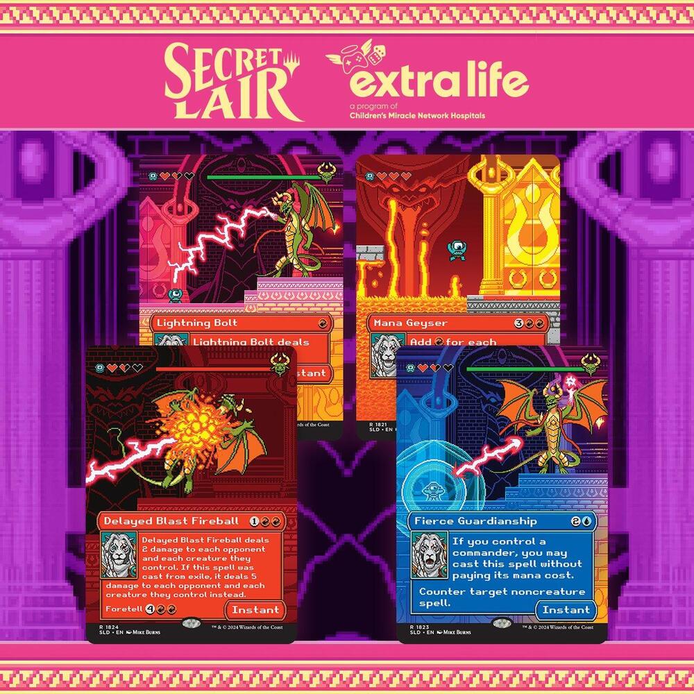 Secret Lair Drop: Pixel Perfect: Extra Life 2024 - Non-Foil Edition