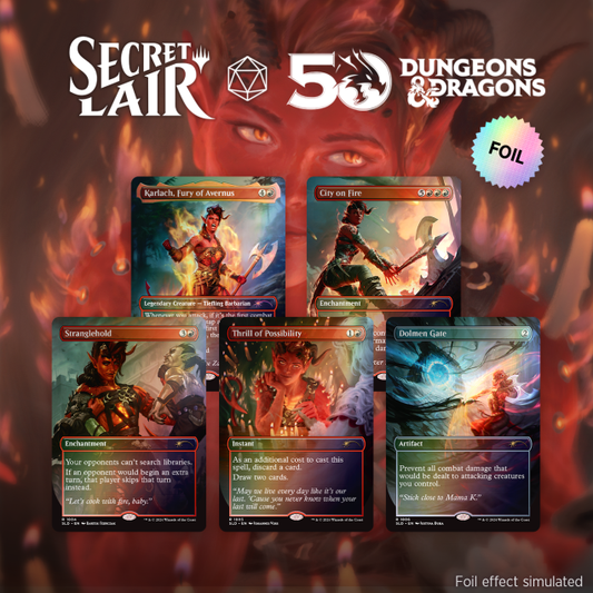 Secret Lair Drop: Secret Lair x Dungeons & Dragons: Karlach's Rage
