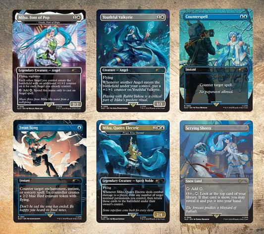 Secret Lair Drop: Secret Lair x Hatsune Miku: Winter Diva EN - Non-Foil Edition