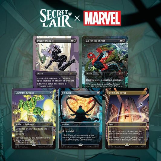 Secret Lair Drop: Secret Lair x Marvel's Spider-Man: Villainous Plots - Non-Foil Edition
