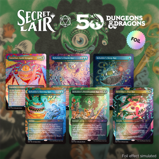 Secret Lair x Dungeons & Dragons: Death is in the Eyes of the Beholder I - Rainbow Foil Edition