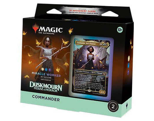 Duskmourn: House of Horror Commander Deck - Miracle Worker - Commander: Duskmour image 0