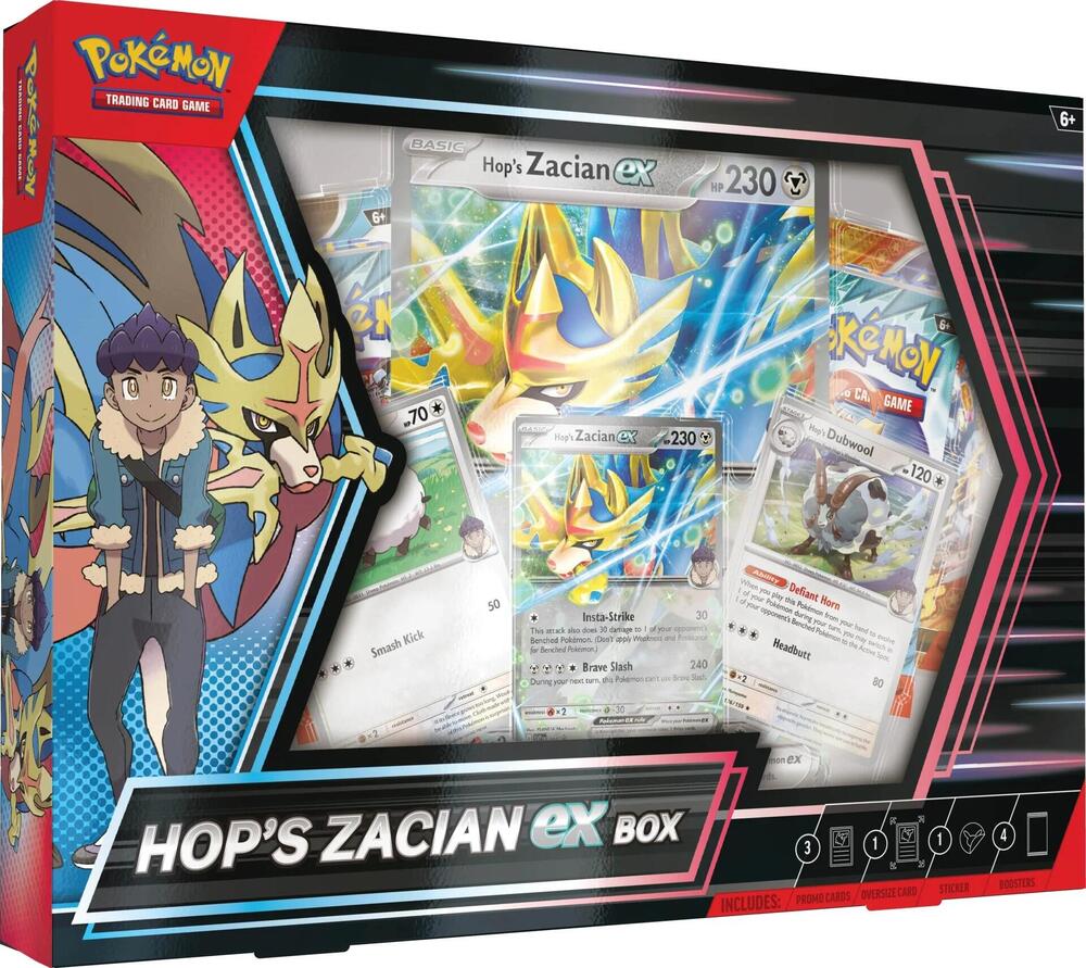Hop's Zacian EX Box image 0