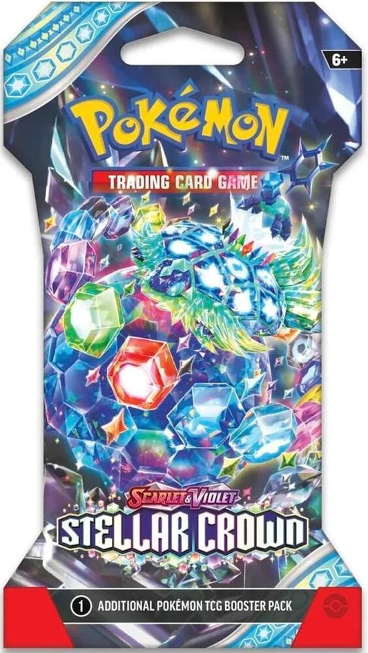 Stellar Crown Sleeved Booster Pack - (Scarlet & Violet - SV07) image 0