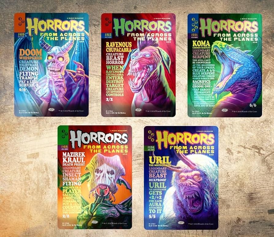 Secret Lair Drop: Monstrous Magazines - Rainbow Foil image 0